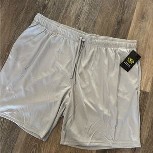 Athletic Works Gray Men's Mesh Athletic Shorts Sz 2XL NWT